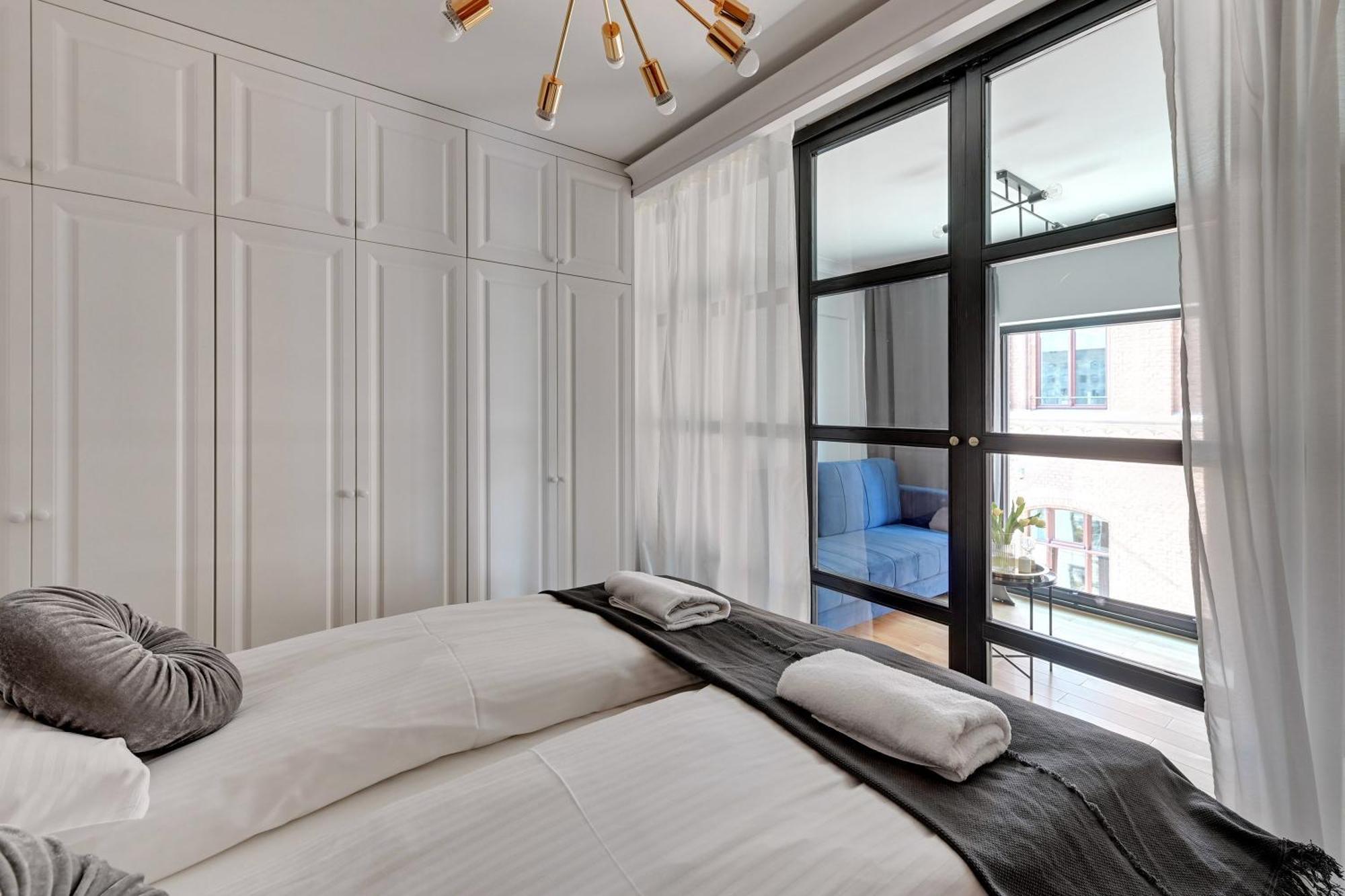 Blue Mandarin Old Town Apartman Gdańsk Szoba fotó