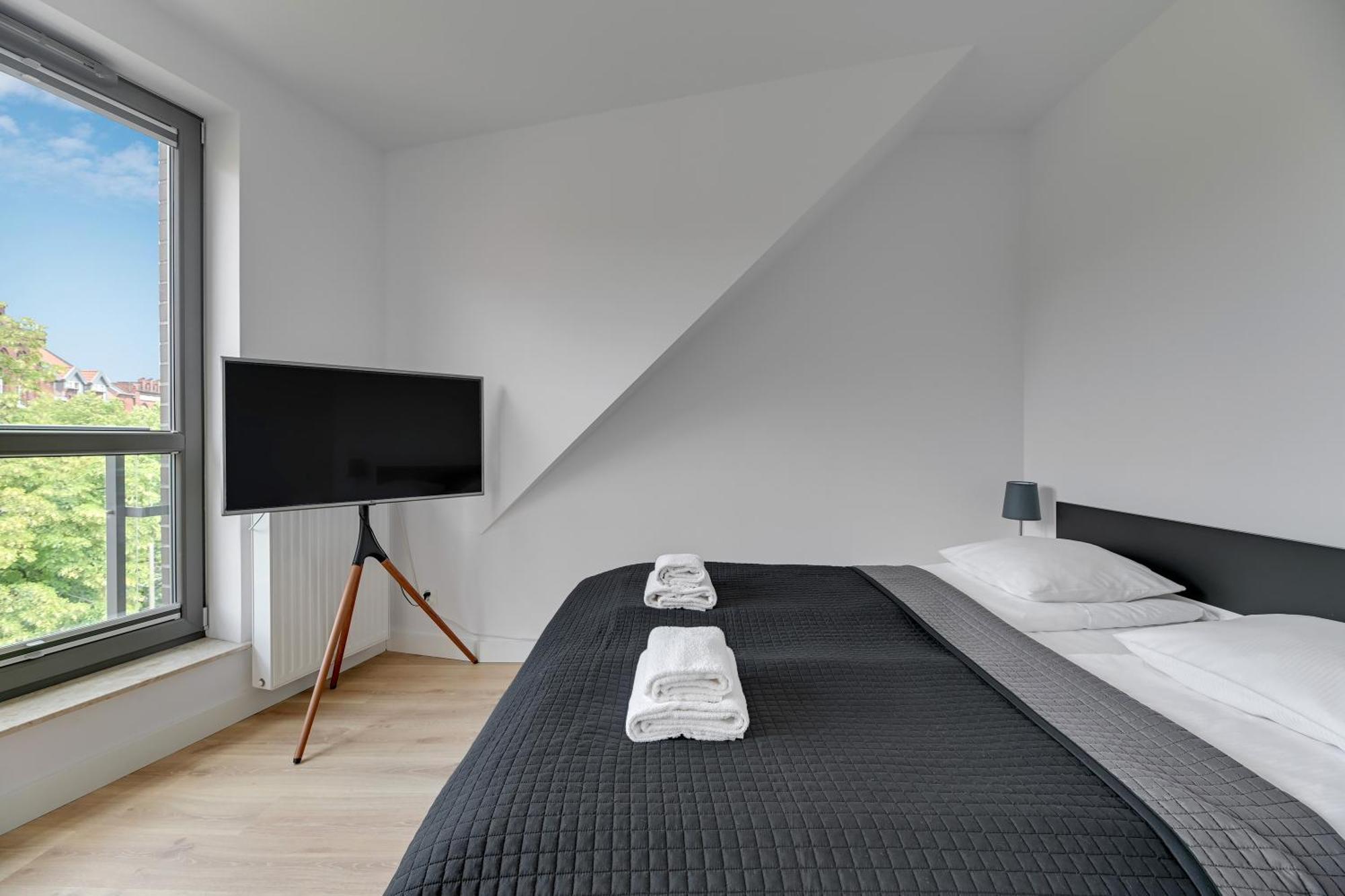 Blue Mandarin Old Town Apartman Gdańsk Szoba fotó