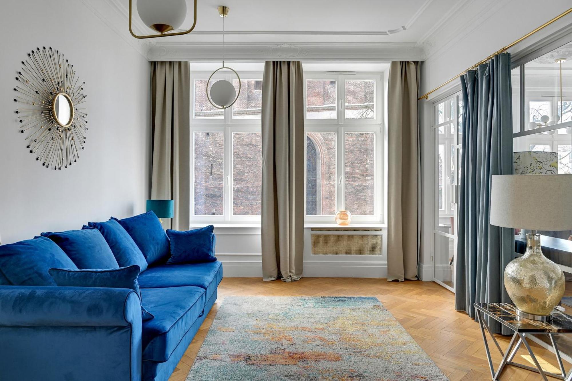 Blue Mandarin Old Town Apartman Gdańsk Szoba fotó
