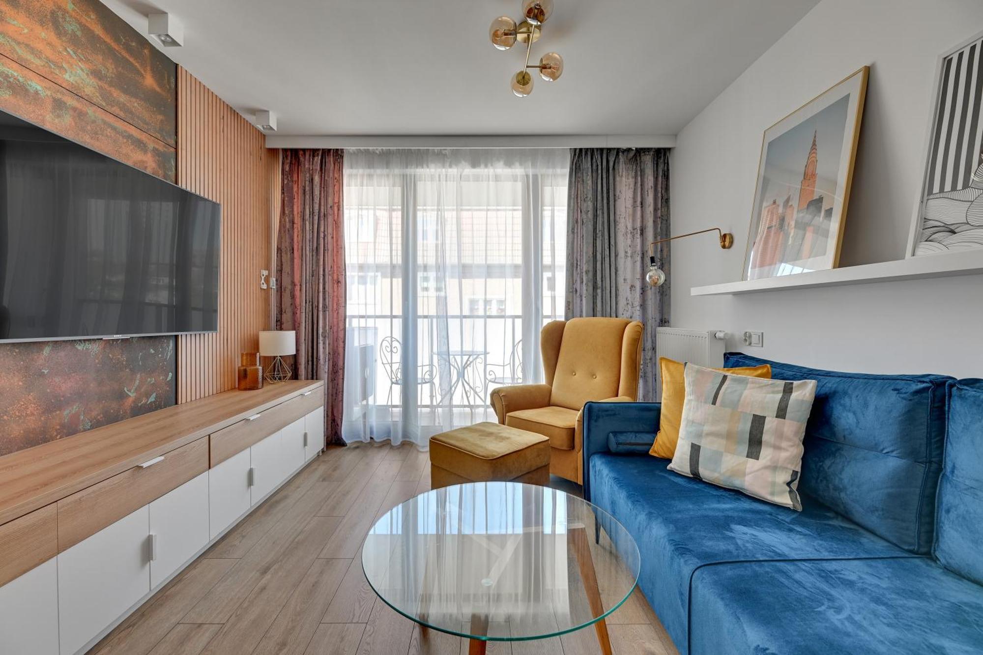 Blue Mandarin Old Town Apartman Gdańsk Szoba fotó